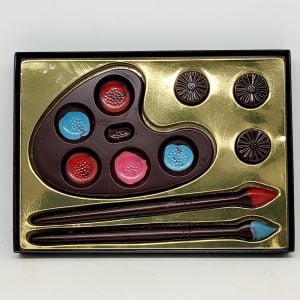 Palette de Peinture Chocolat Noir