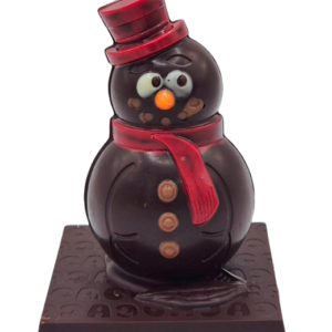 Bonhomme de Neige Frileux Chocolat Noir 70%
