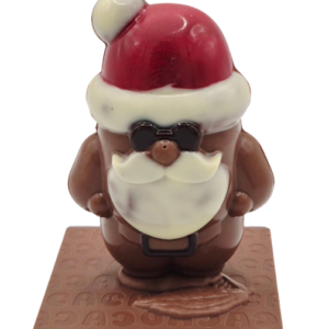 Père Noël Lunettes Chocolat Lait