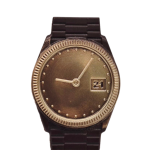 Montre en chocolat noir 70%