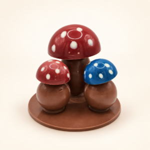 Champignons en Chocolat au Lait